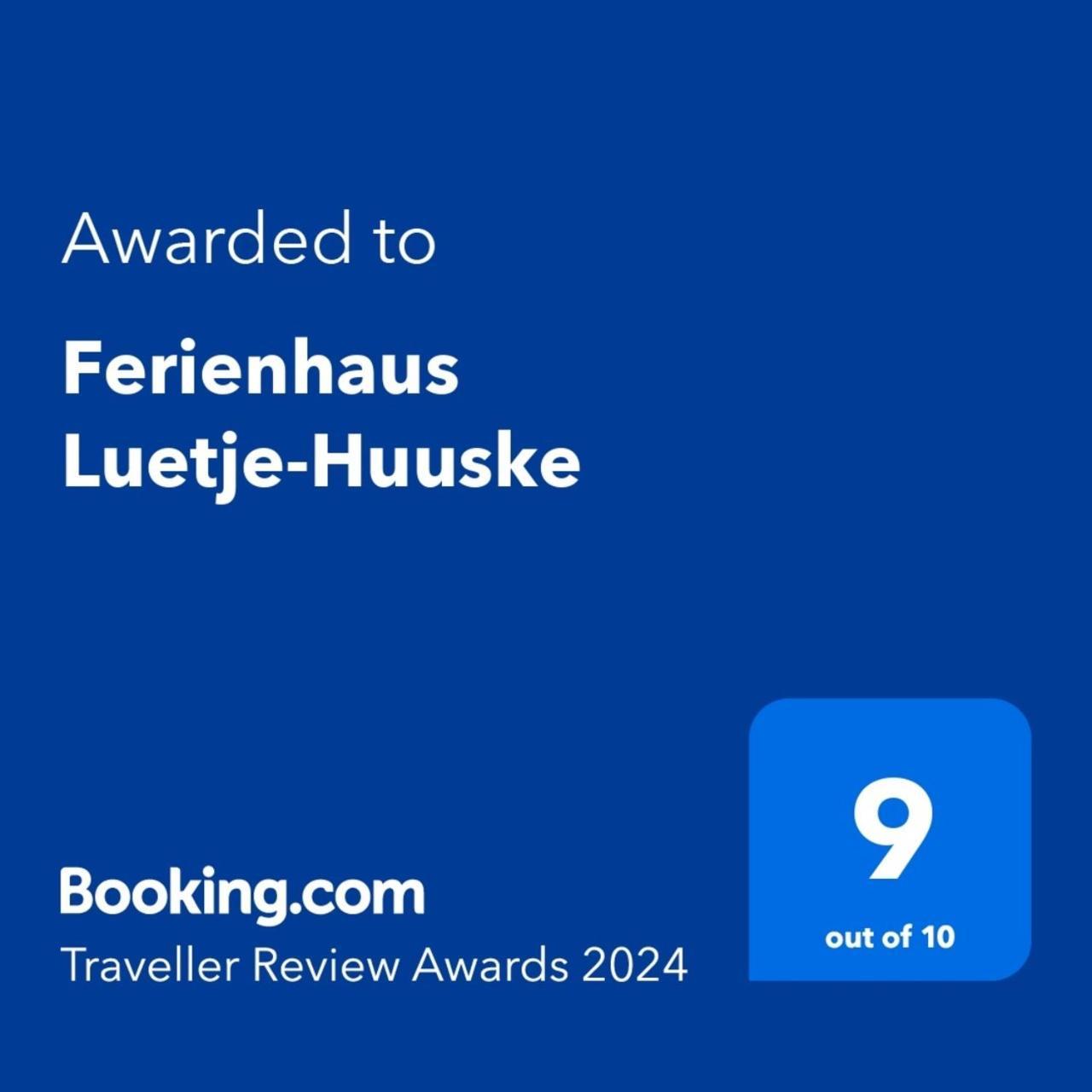 Ferienhaus Luetje-Huuske Krummhörn Dış mekan fotoğraf