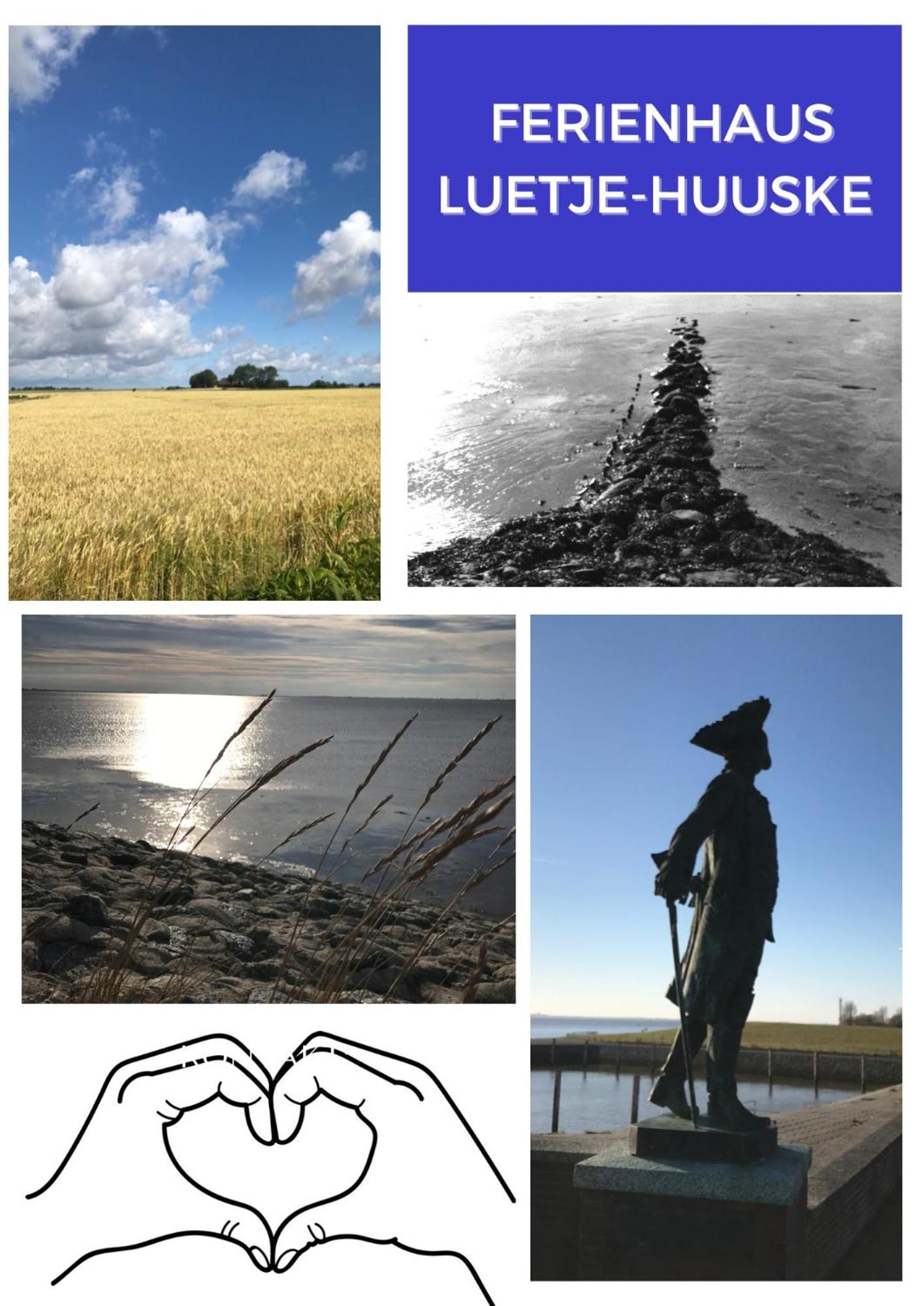 Ferienhaus Luetje-Huuske Krummhörn Dış mekan fotoğraf